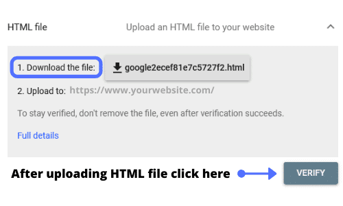 HTML File Upload Verification Method in GWT