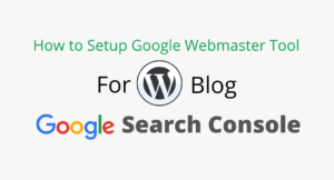 How to Verify WordPress Blog in Google Webmaster Tool