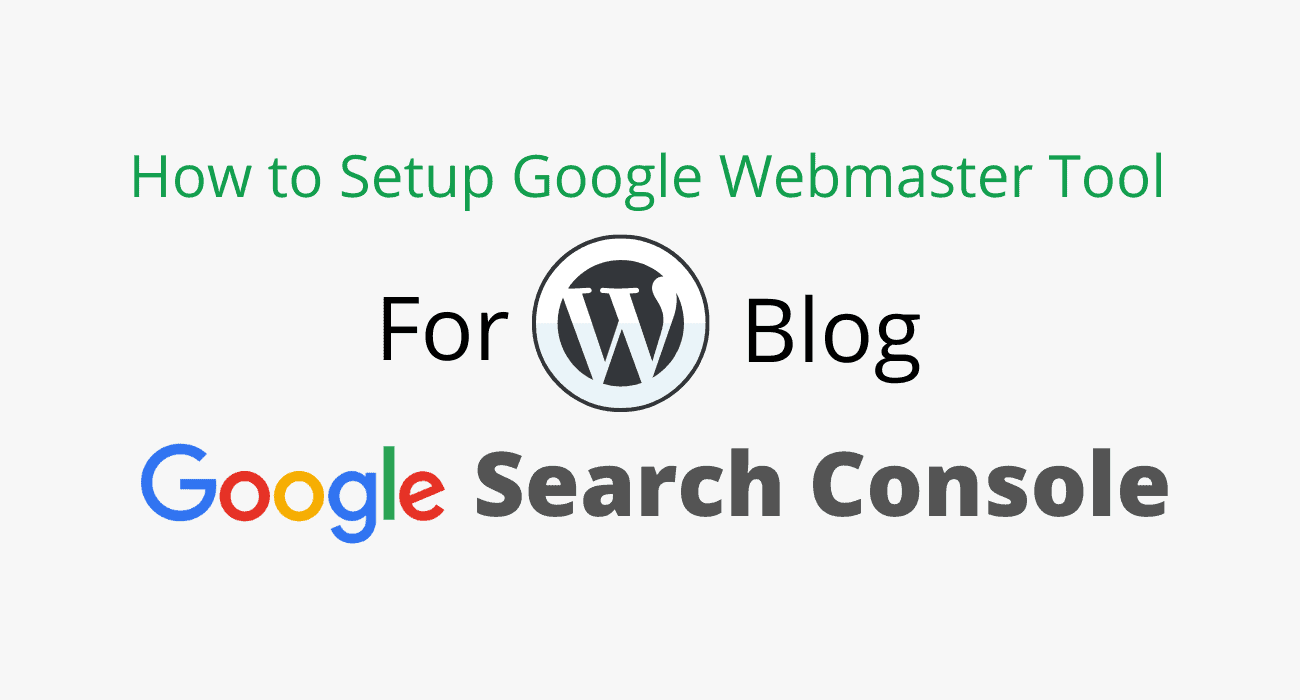 How to Verify WordPress Blog in Google Webmaster Tool – TWH