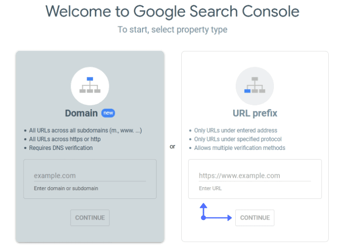 Welcome to Google Search Console