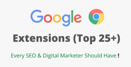 List of Top SEO Extensions by Googel Chrome for Marketers